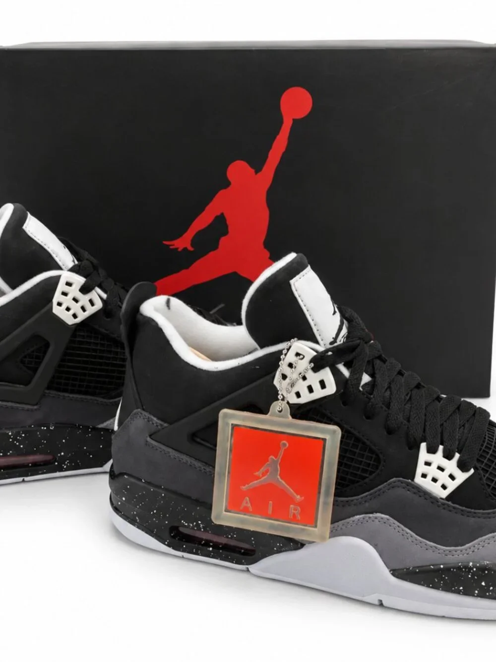 2013 Air Jordan 4 Retro Fear Pack Size 12 DS NEW OG Box + Receipt 626969-030